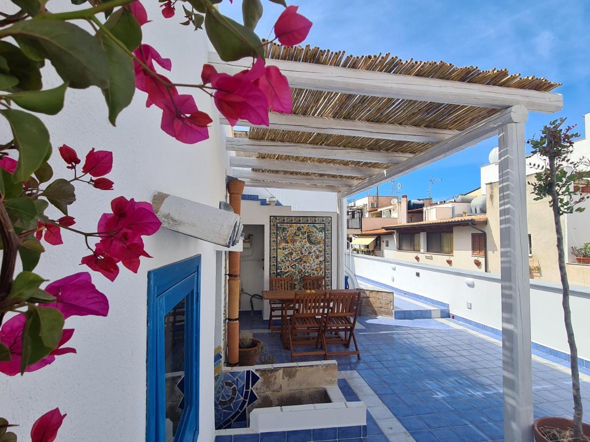 Ferienwohnung Casa Sul Mare Terrasini Exterior foto